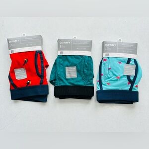 NWT Old Navy Boxer Briefs 3 Pair Mens XL Flamingo Toucan Teal New 40 - 42 waist